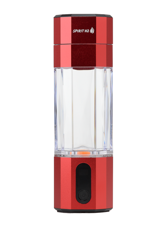 *SOLD OUT**SPIRIT H2 ESSENCE V2 H2 PORTABLE BOTTLE - SOLAR RED**